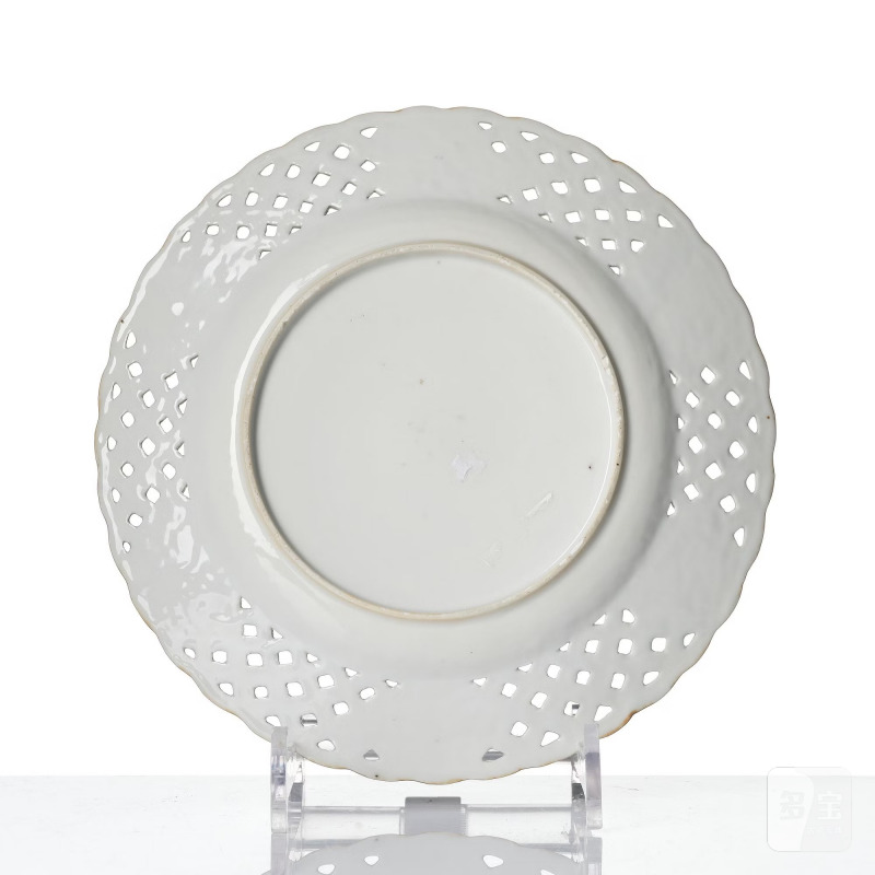A set of 11 blue and white dessert plates, - 图3